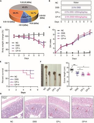 Collagen peptide promotes DSS-induced colitis by disturbing gut microbiota and regulation of macrophage polarization